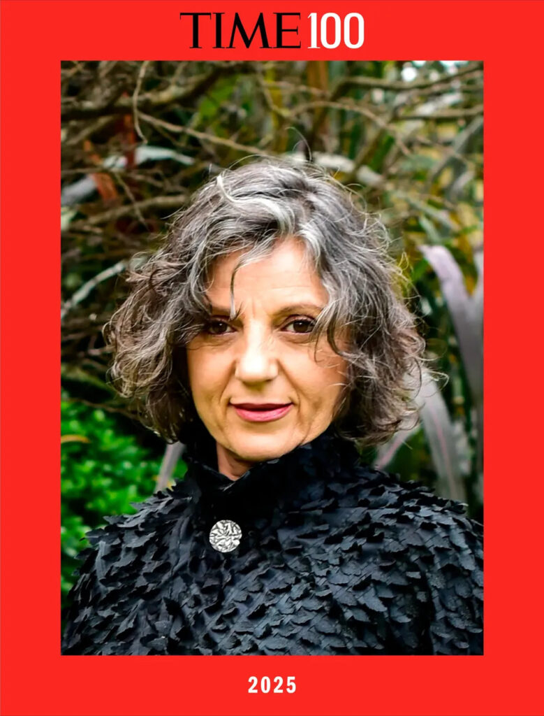Listado anual de Las 100 Personas más Influyentes del 2025, Revista Times. Sandra Diaz