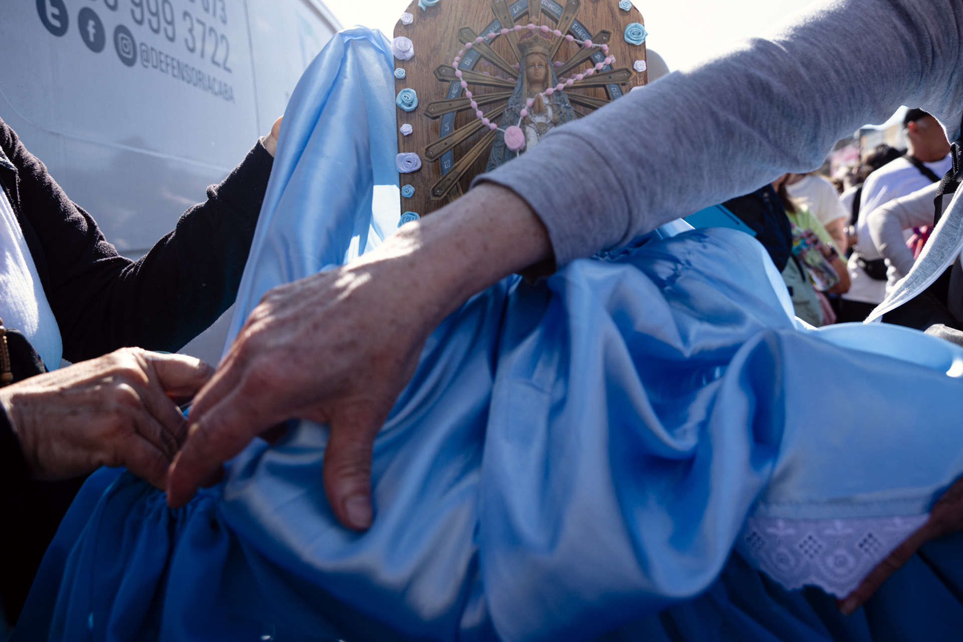 Por la Virgen de Luján, cualquier camino que tenga corazón