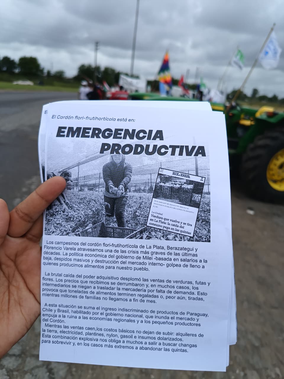 Los productores del cordón hortícola declararon EMERGENCIA PRODUCTIVA